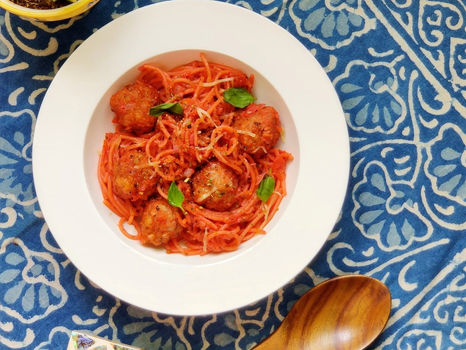 If it's about real love , keep the flowers aside & make some spaghetti instead !