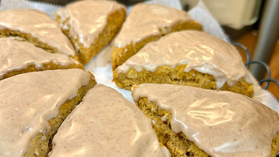 Gluten Free Pumpkin Scones