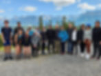 Hiking with members and friends of the Rose lab
