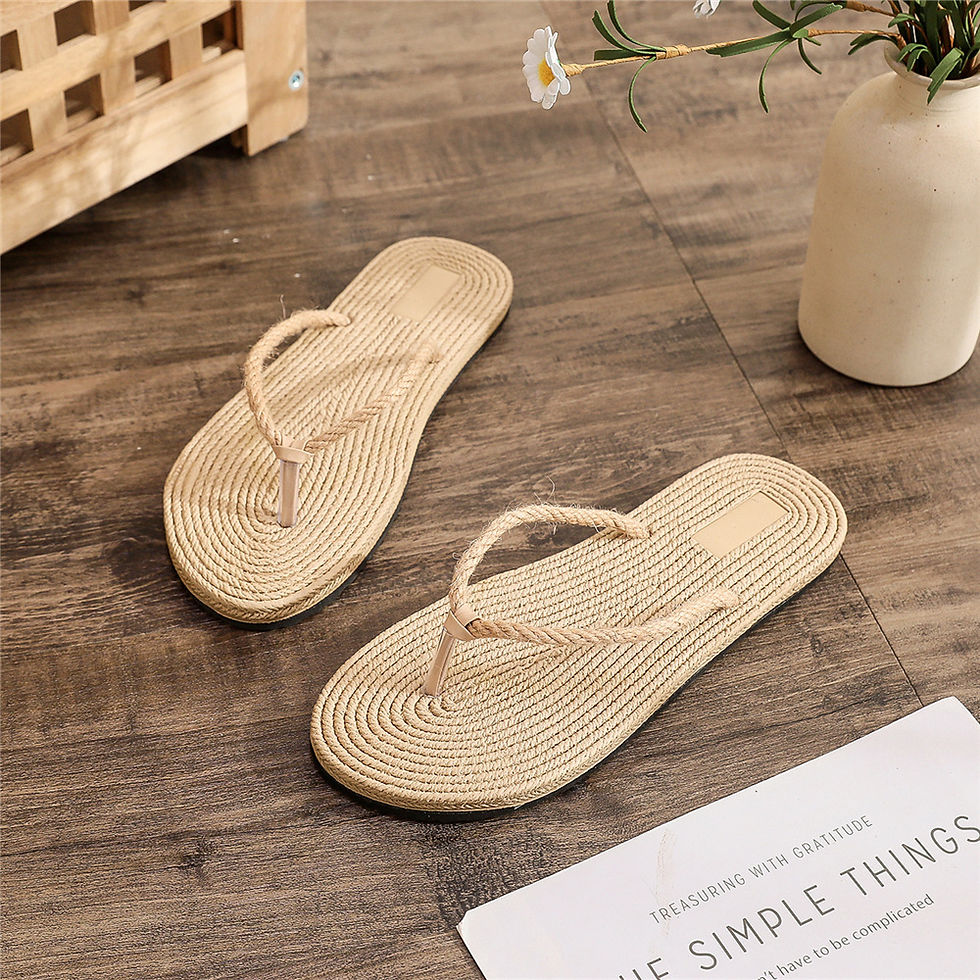 Thumbnail: Woven Flip-Flops – Natural Style, Everyday Comfort