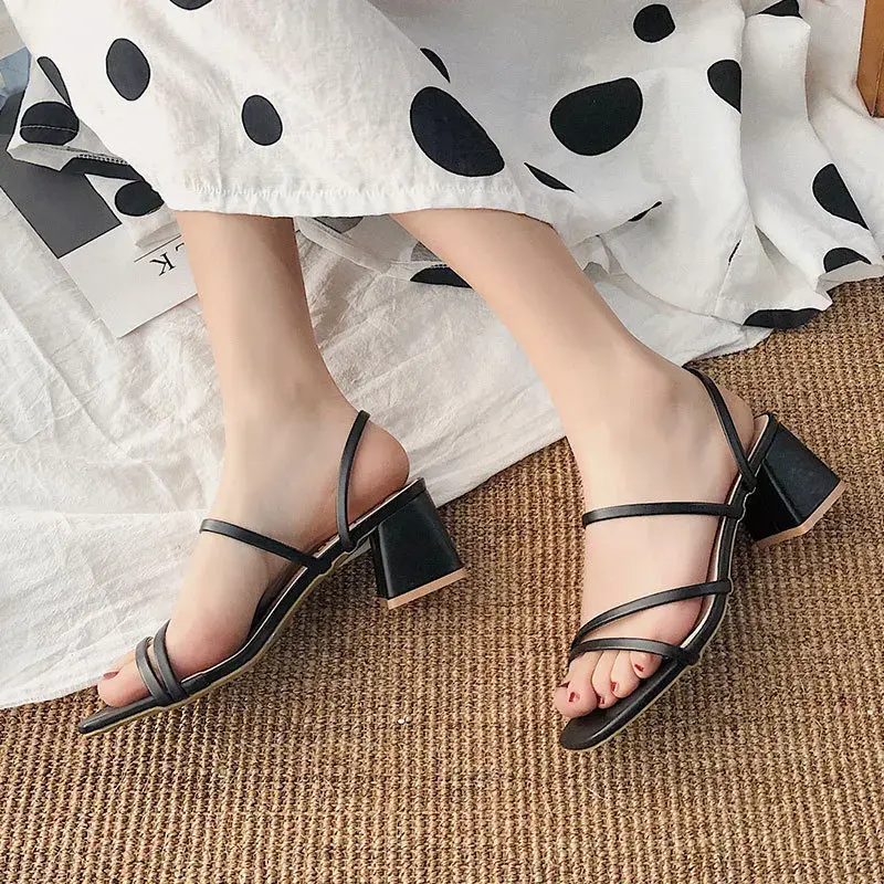 Thumbnail: Chic Strappy Sandals – Effortless Elegance for Every Step
