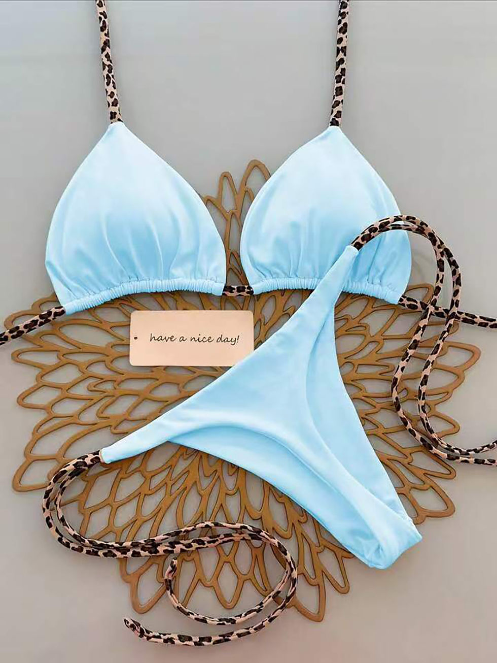 Thumbnail: Women's Bright Colour Bikini Set – Bold Solid Swimwear for Vibrant Summer Style