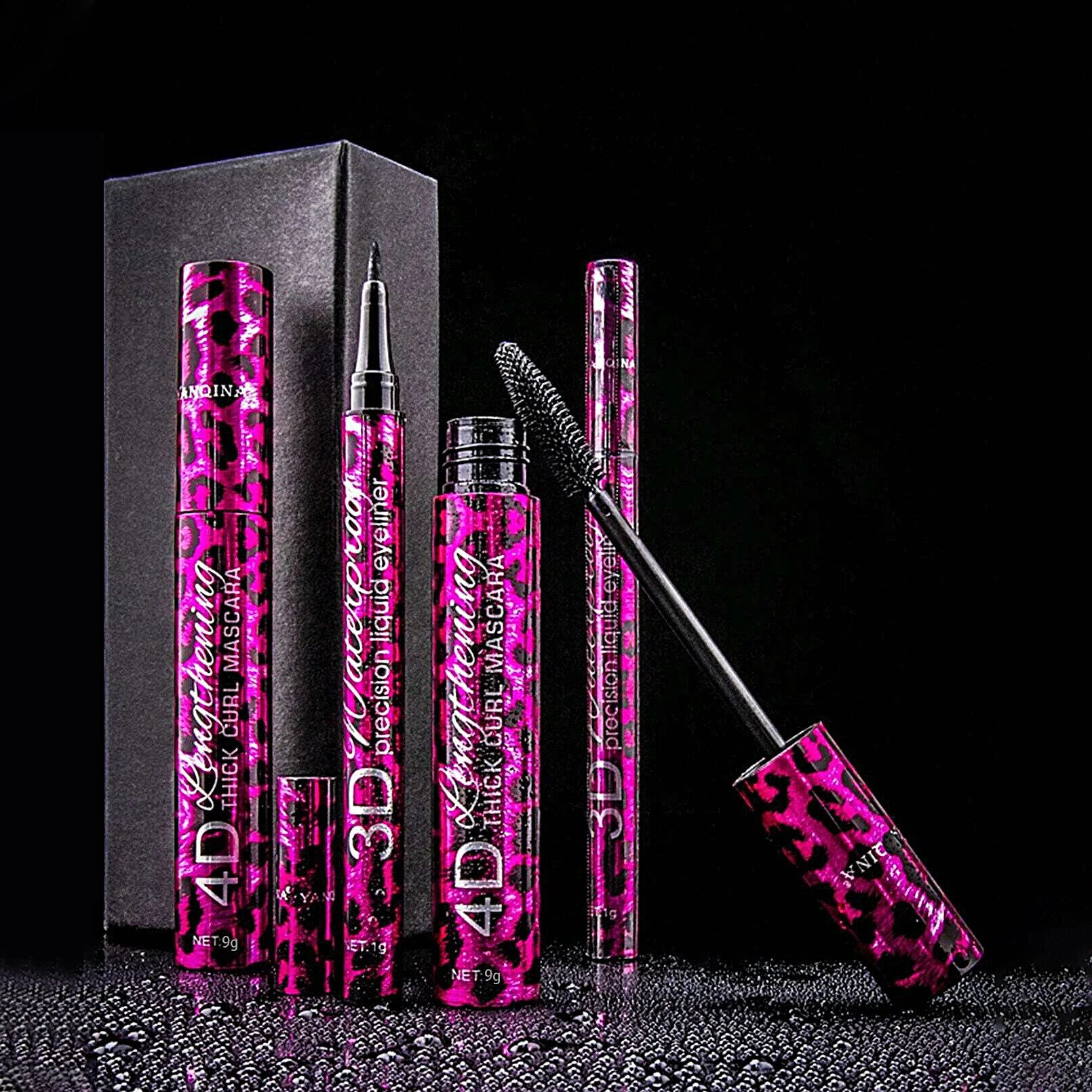 3D Eyeliner & 4D Mascara Set – Precision and Glamour Combined