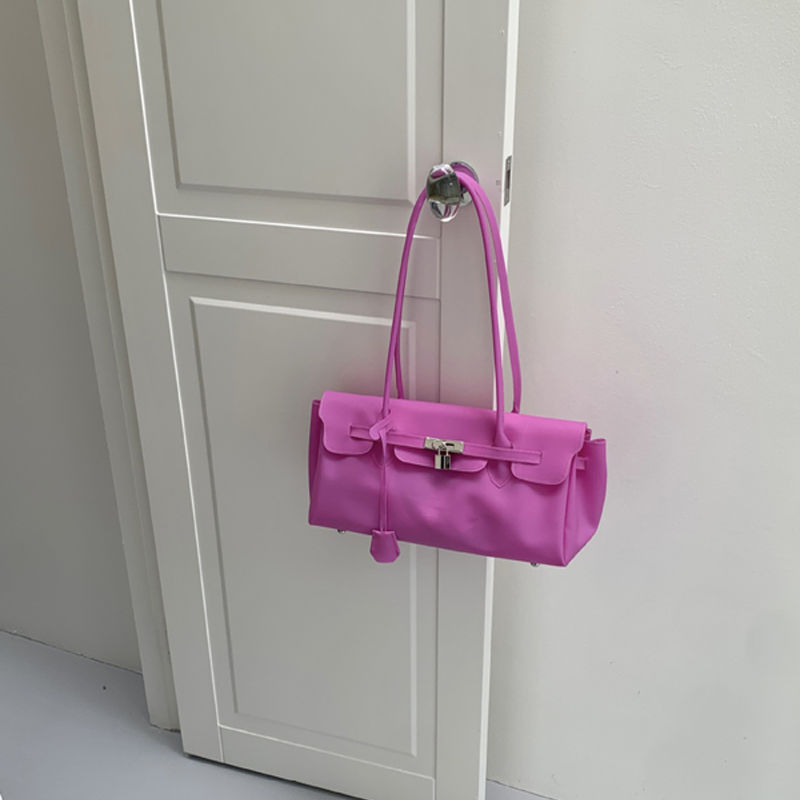 Thumbnail: Elegant Pink Tote Shoulder Bag – Chic Everyday Luxury