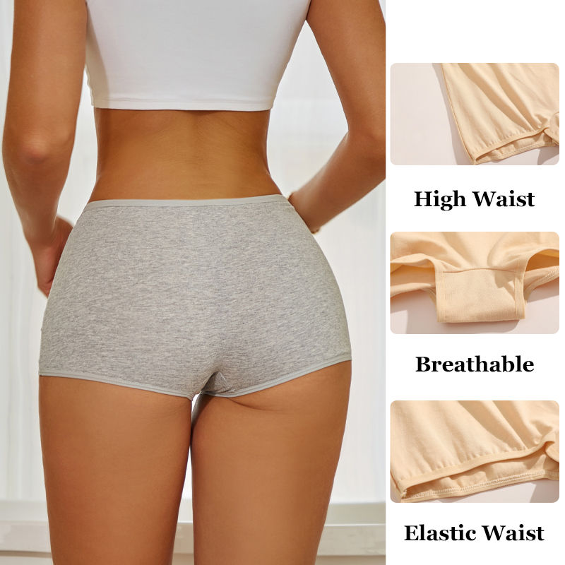 Thumbnail: Seamless High-Waist Comfort Briefs