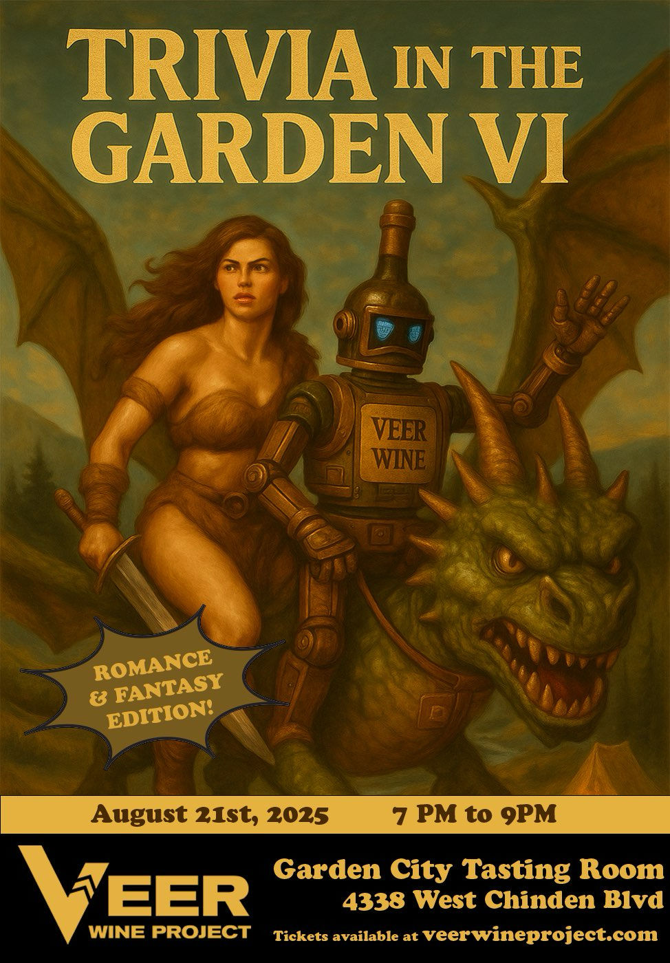 Trivia in the Garden - Romantasy Edition