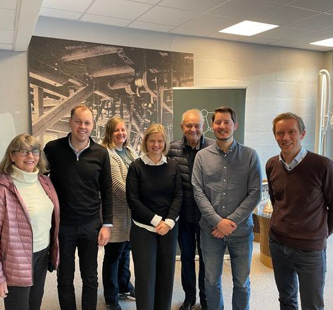 Besøk av Venstre og partileder Guri Melby