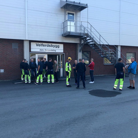 Kurs i eksplosjonssikkerhet hos Washington Mills