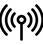 signal strength or communication icon representing connectivity