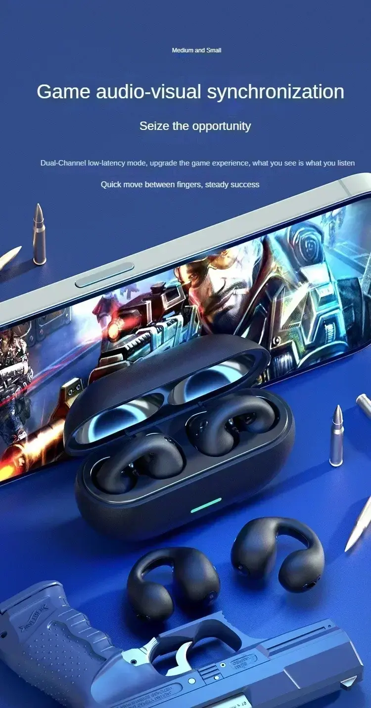 Thumbnail: Original T75 TWS Touch Control Wireless Headphones Bluetooth Earphones Sport Ear