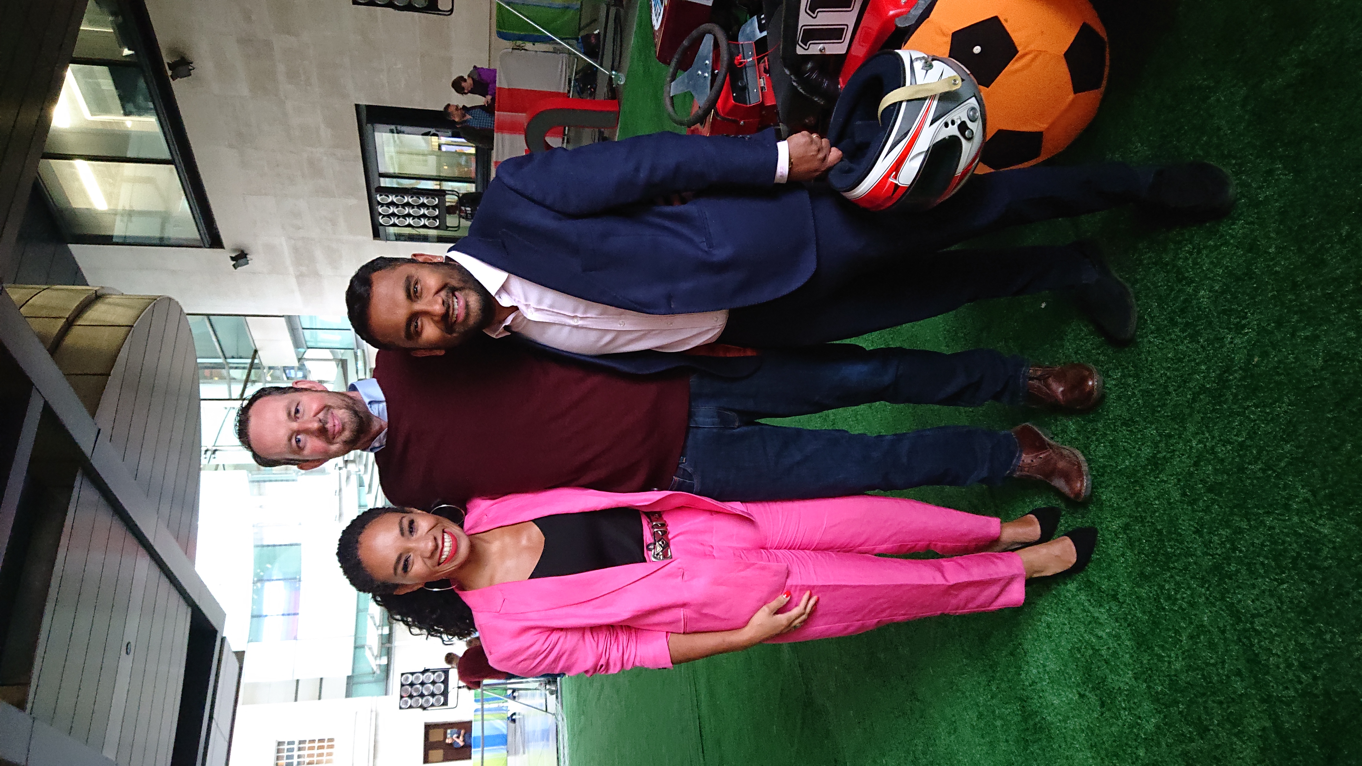 Michelle, Jimmy and Amol