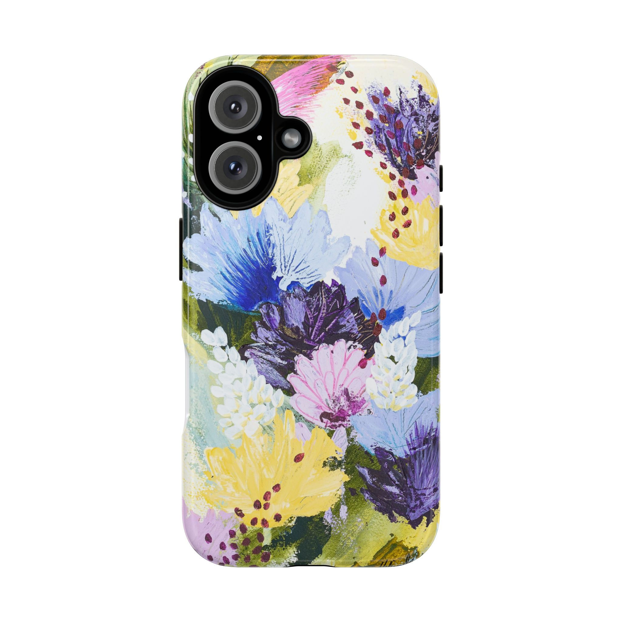 Floral Phone Case, Tough Cases, Protective iPhone Cover, Vibrant, Gift for Her