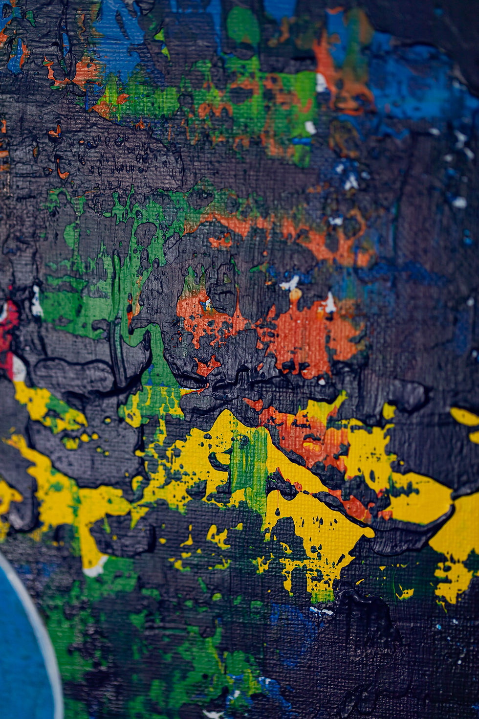Thumbnail: Color Splash Florals Diptych