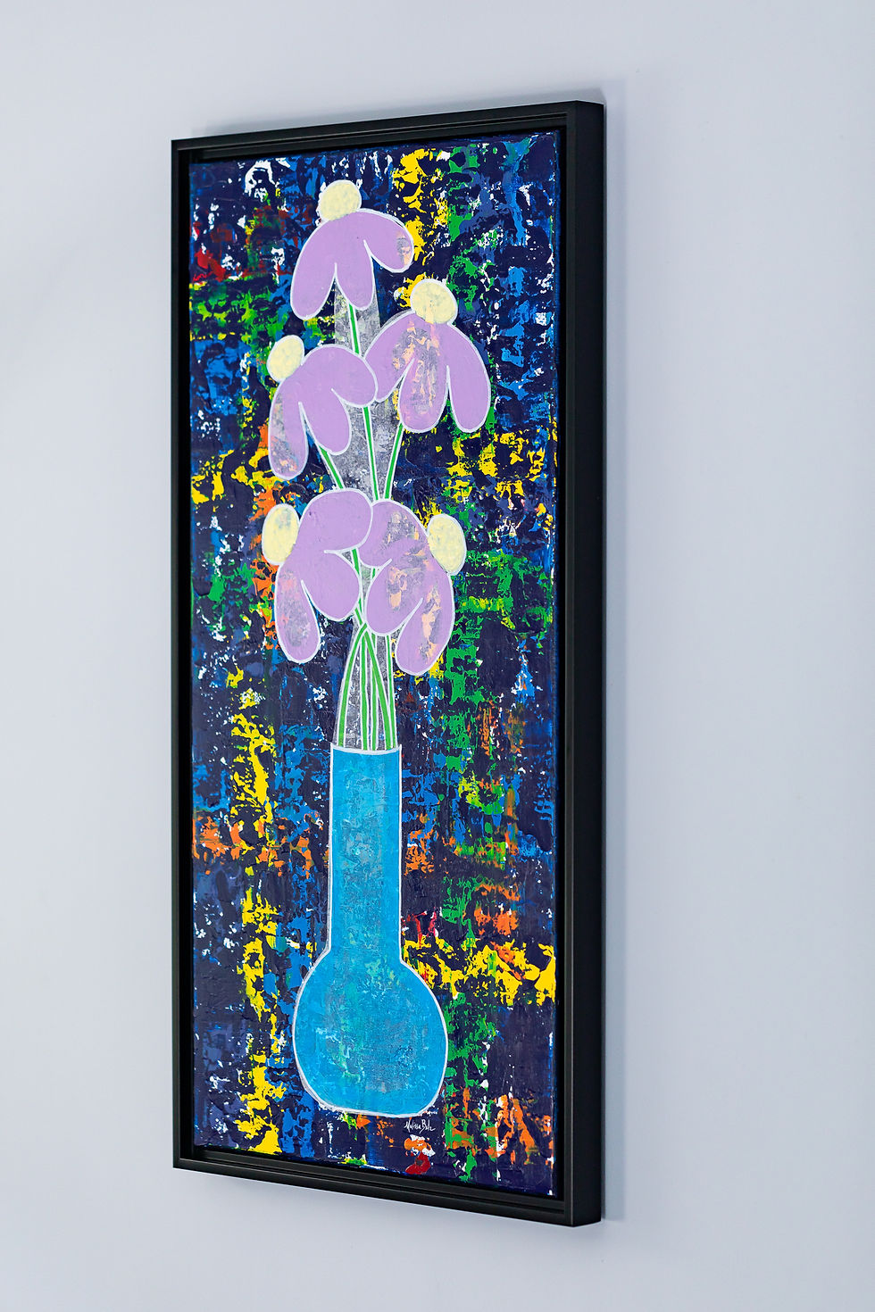 Thumbnail: Color Splash Florals Diptych