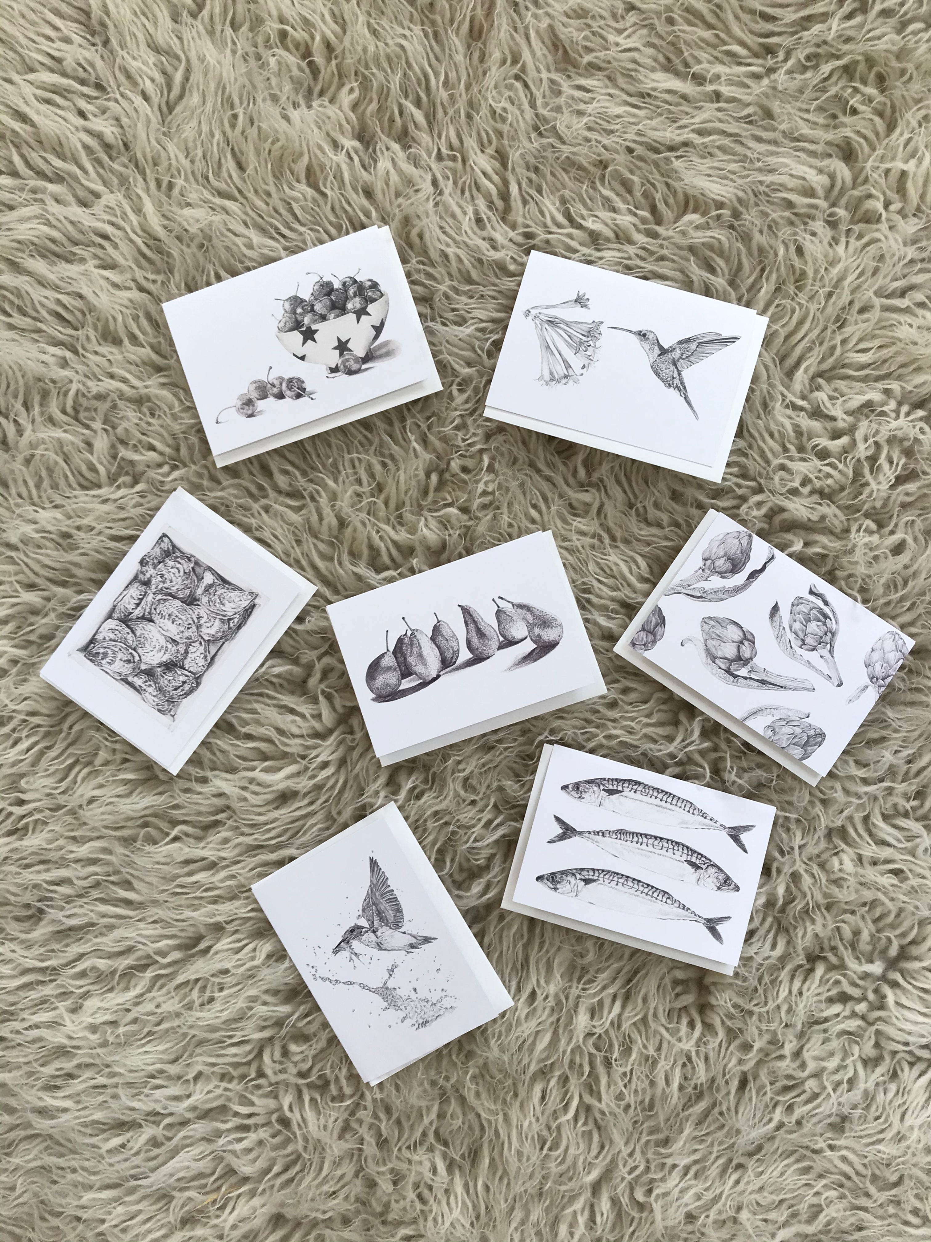 Mystery Pack - Five Greeting Cards