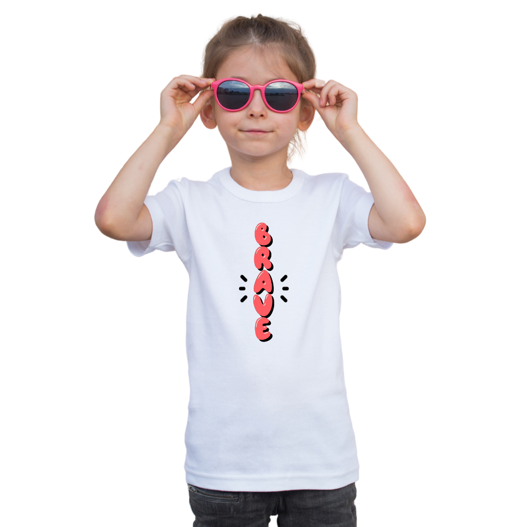 Brave Bubble Kids Shirt | Down Syndrome Awareness Clothing