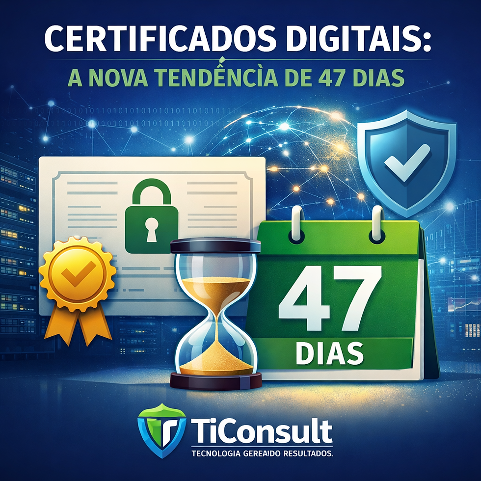 Certificados Digitais com Validade de 47 Dias: Entenda a Nova Tendência de Segurança