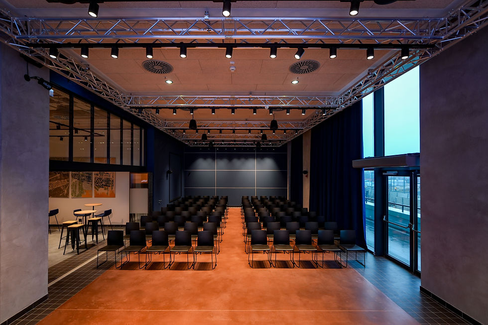 Photo of the interior of The Event Space, Timpuri Noi