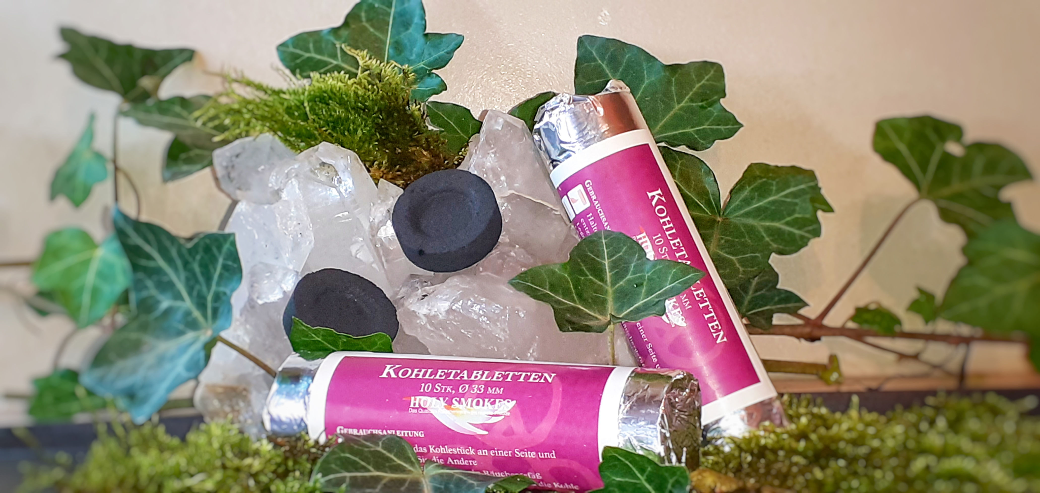 Selbstzündende Räucherkohle