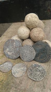 Hammered Coinage and Musket Balls