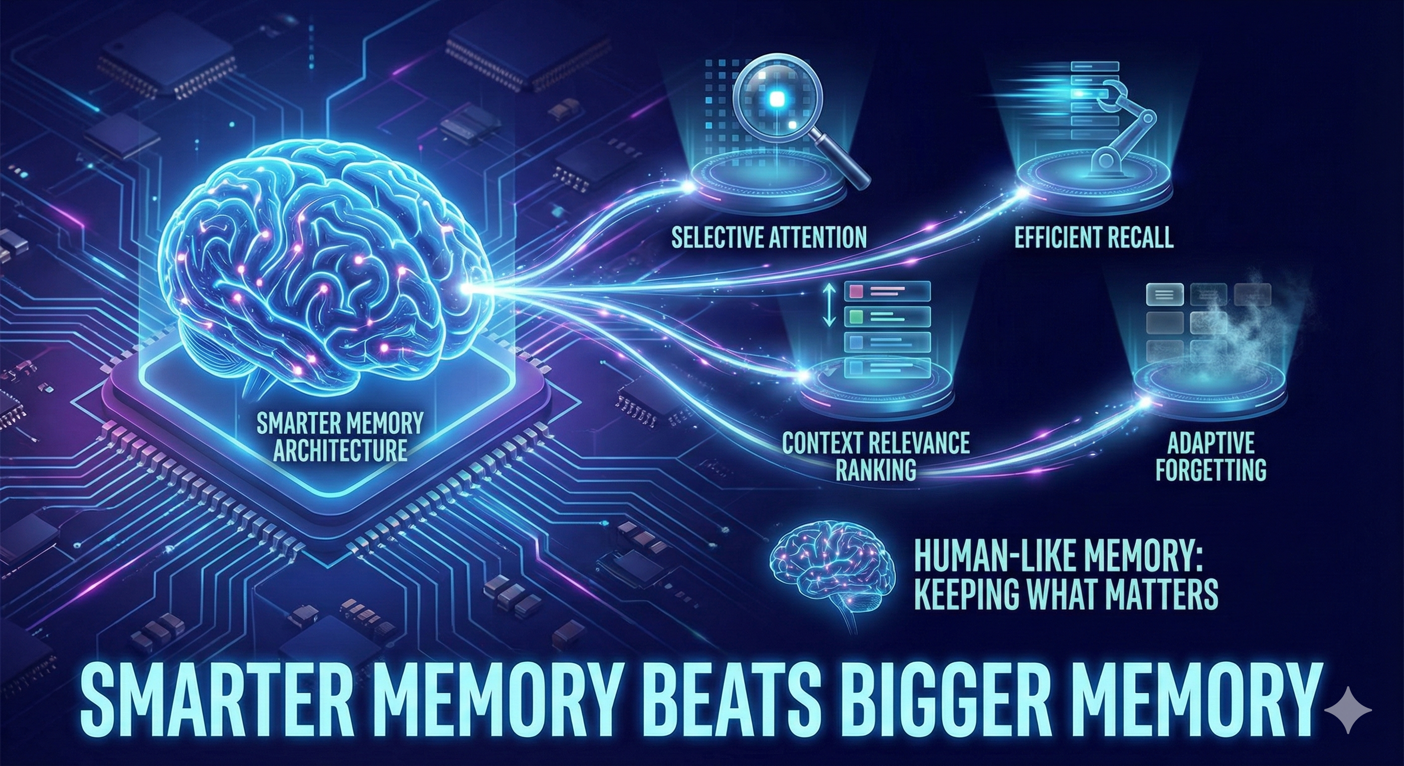 The Future: Smarter Memory, Not Bigger Memory