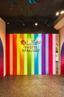 HARAJUKU RAINBOWの店舗デザイン