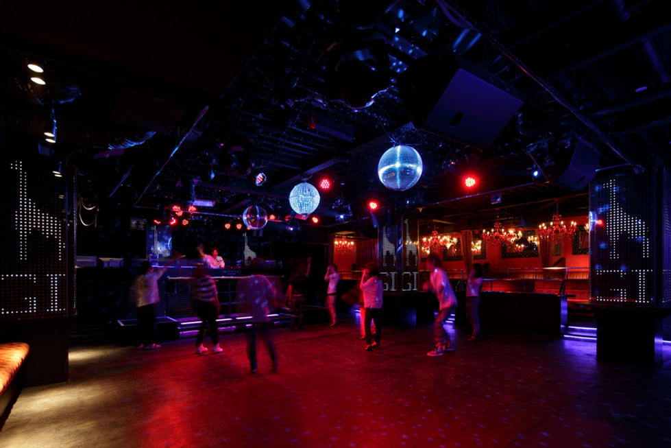 CLUB GIRAFFEのインテリアデザイン