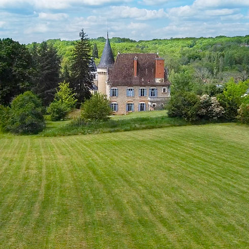 Chateau Nestled In The Hills