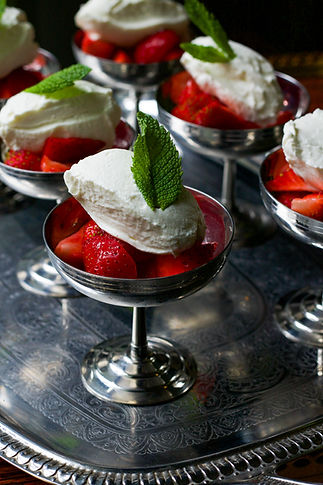 Strawberries & Ice Cream