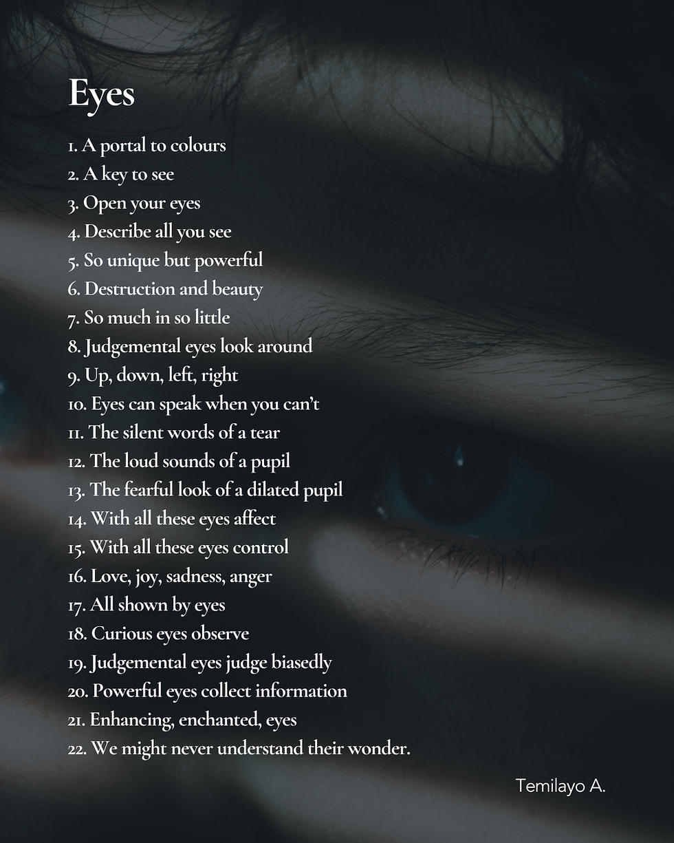 Eyes - by Temilayo A.