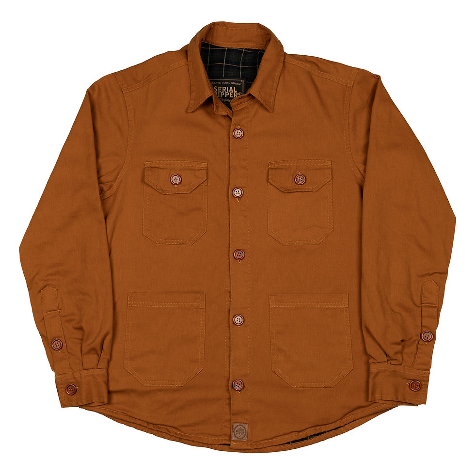 Miniatura: Heavy Shirt Terracota