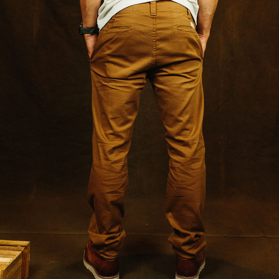 Miniatura: Calça Chino Caramelo