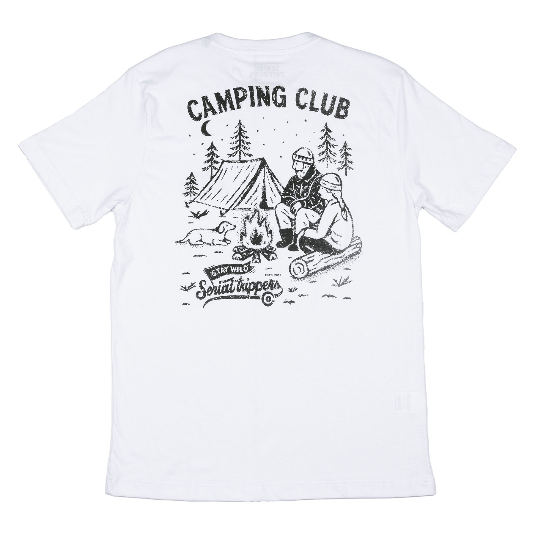 Camiseta Camping Club Branca