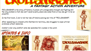 #TROLLSMASHER #comic #PRomo Page is GO!