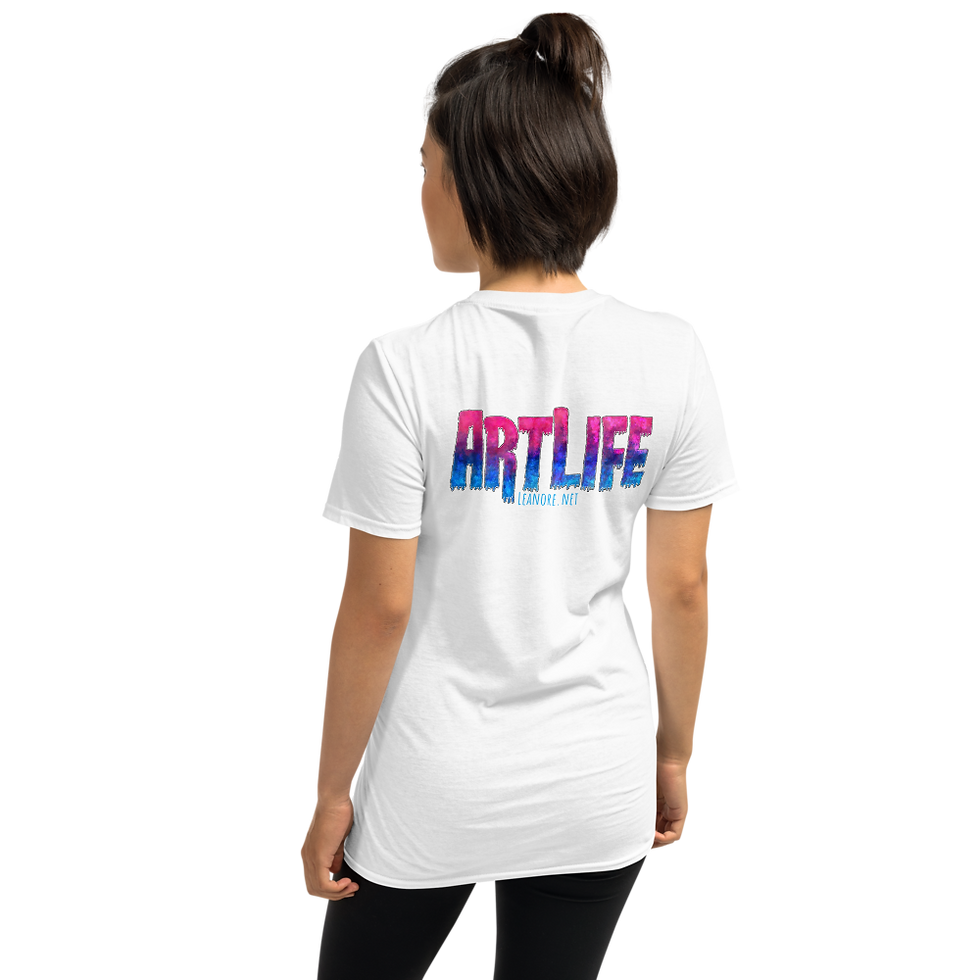 Thumbnail: Melting ArtLife Short-Sleeve Unisex T-Shirt