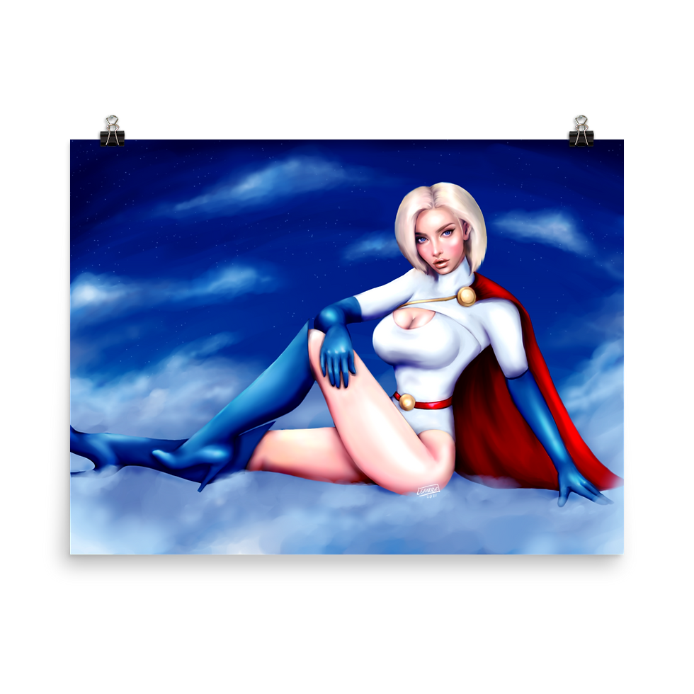Thumbnail: "PwrGrrl" Enhanced Matte Poster
