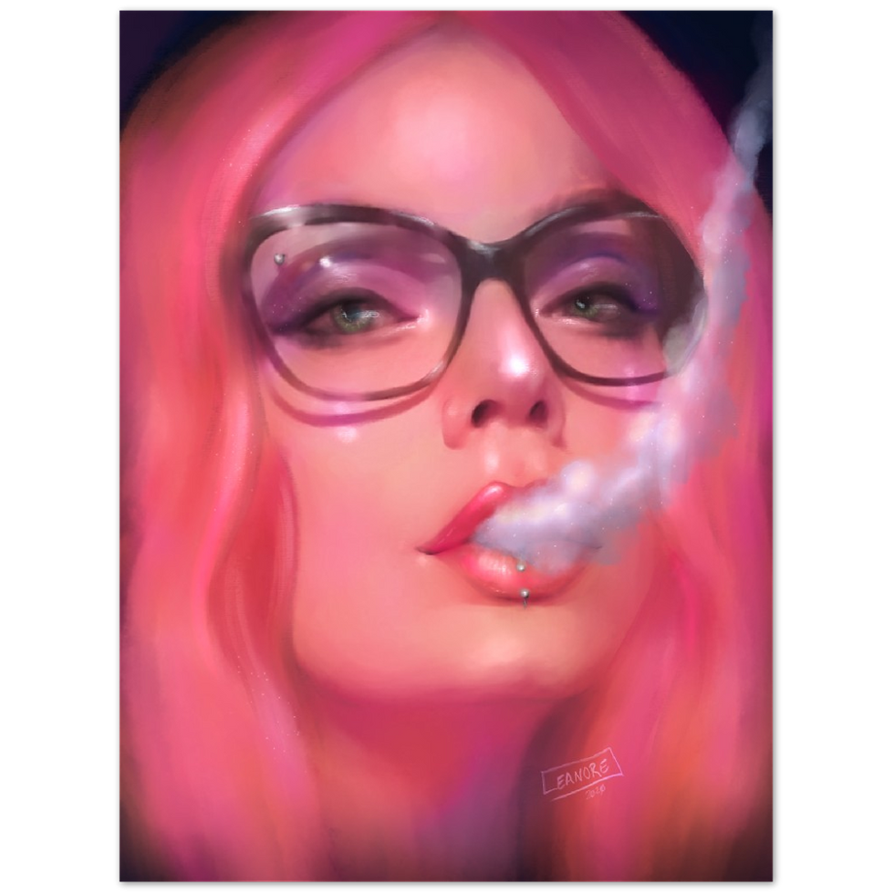 Thumbnail: "Exhale" Foam Art Print