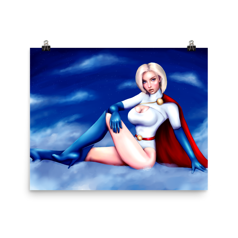 Thumbnail: "PwrGrrl" Enhanced Matte Poster