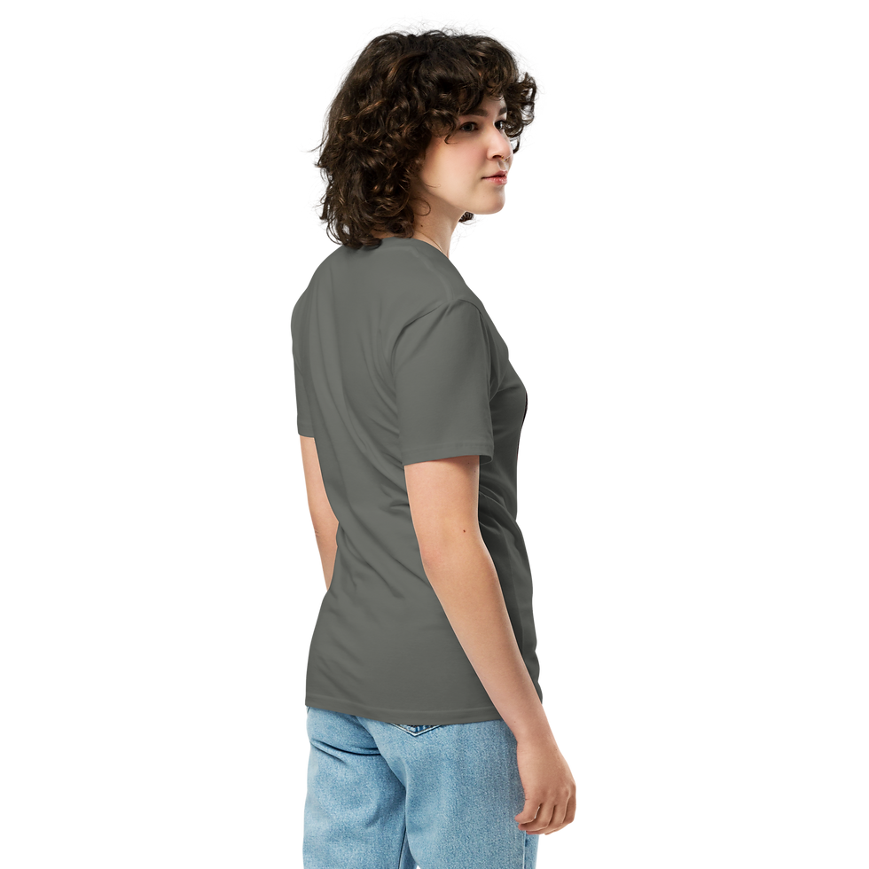 Thumbnail: "Diablo Jim" and his bag of "Eggplants!" Unisex premium t-shirt