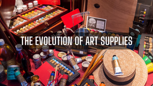 A Summary of the Evolution of Art Supplies