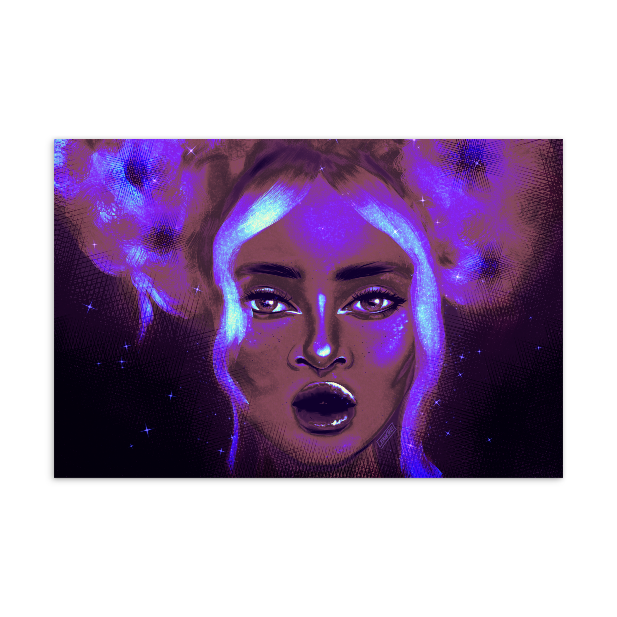 "Keeper of the Stars" Postcard Print