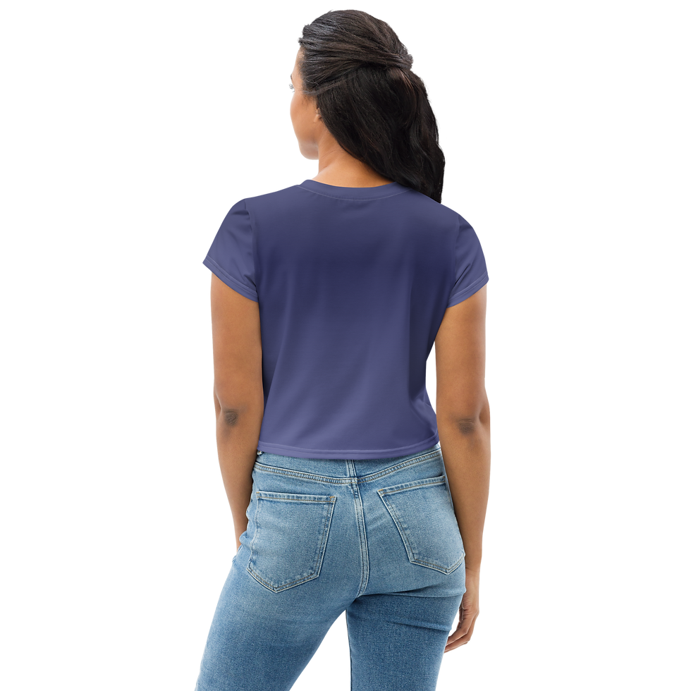 Thumbnail: "Summer Vibes" Gradient Cropped T-Shirt