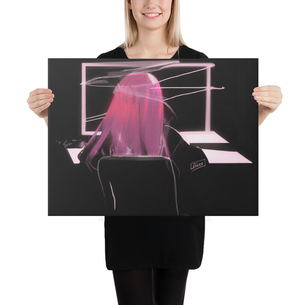 Thumbnail: "Isolation of Creativity" Wrapped Canvas Print