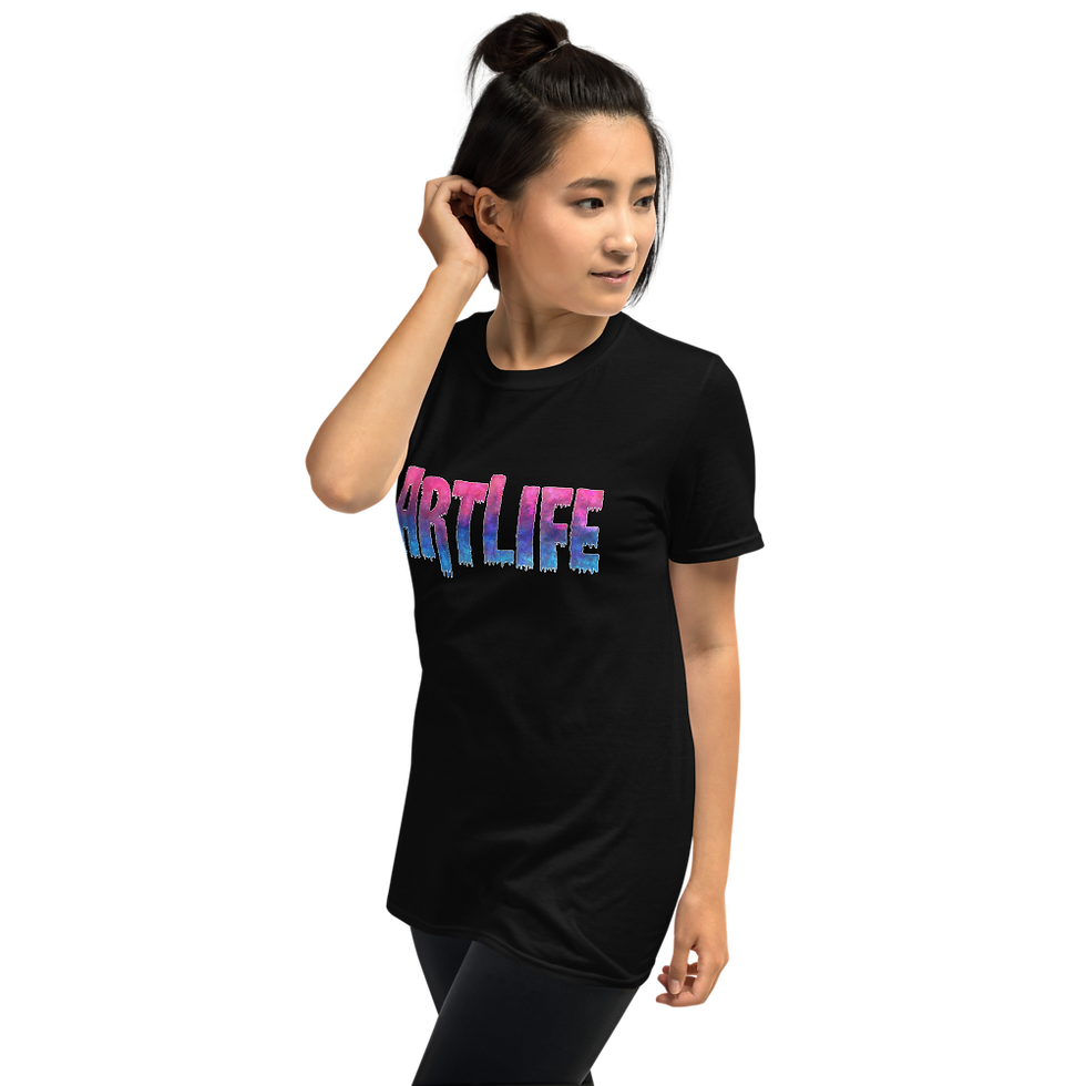 Thumbnail: Melting ArtLife Short-Sleeve Unisex T-Shirt