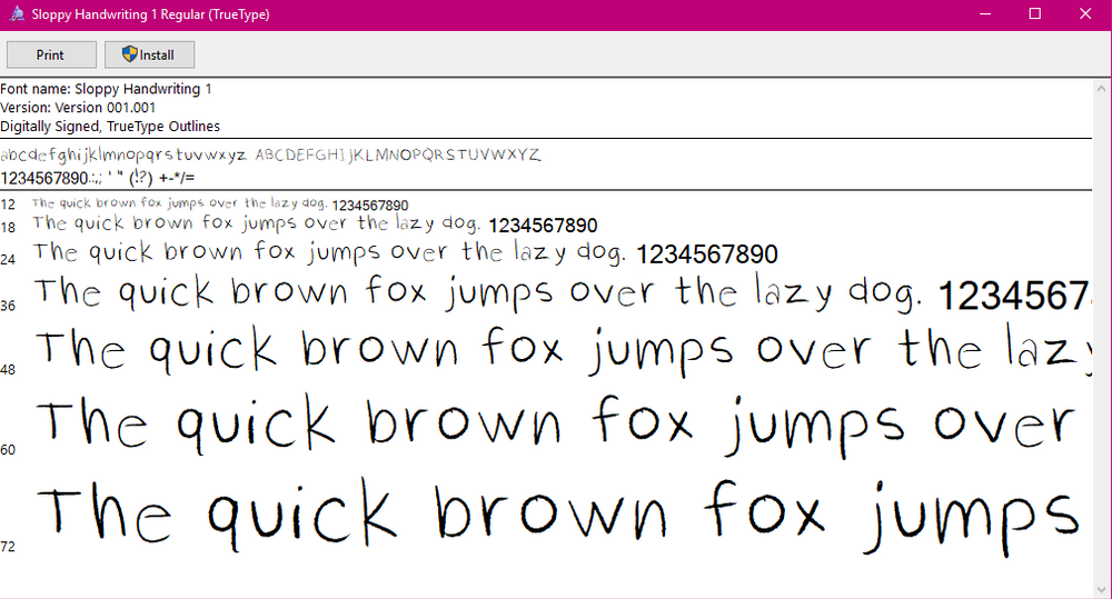 Create your Own Custom Font without Special Software