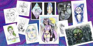 My First Online Art Auction! #RVUAA