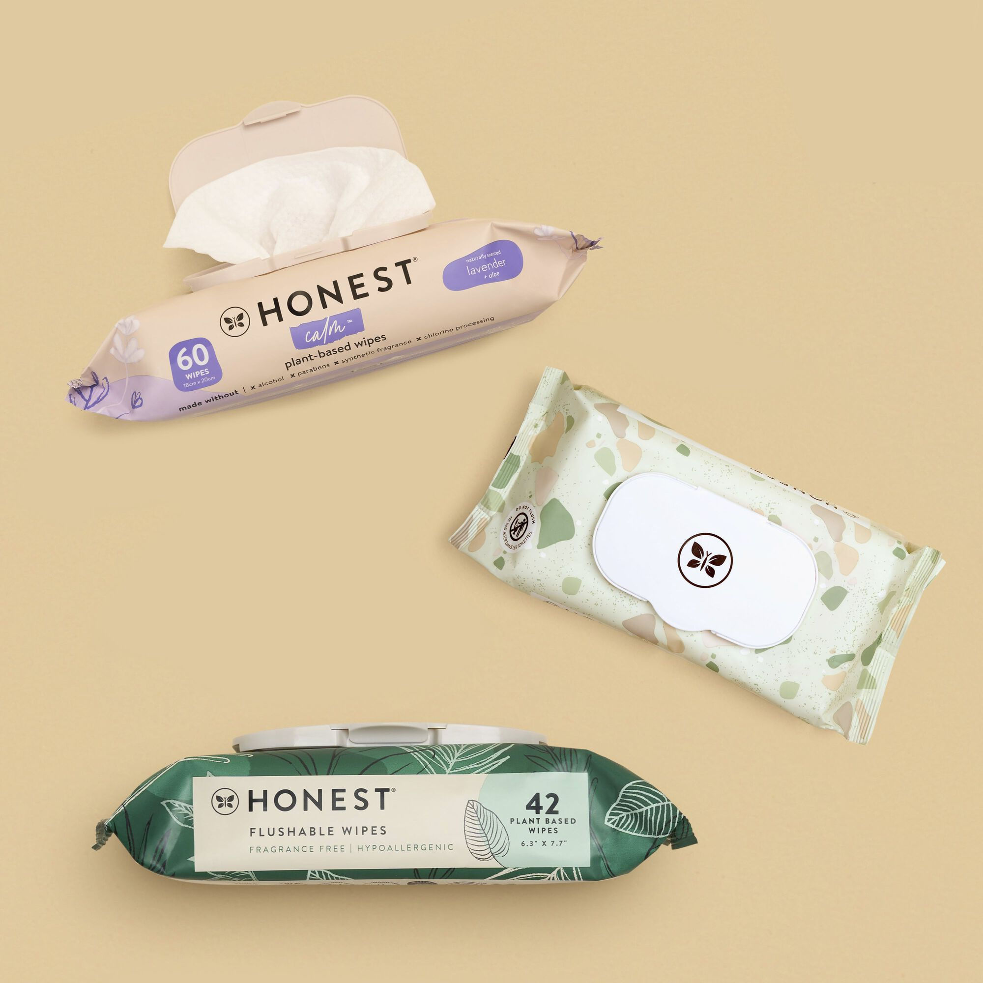 HONEST EVERYDAY PACK OF WIPES