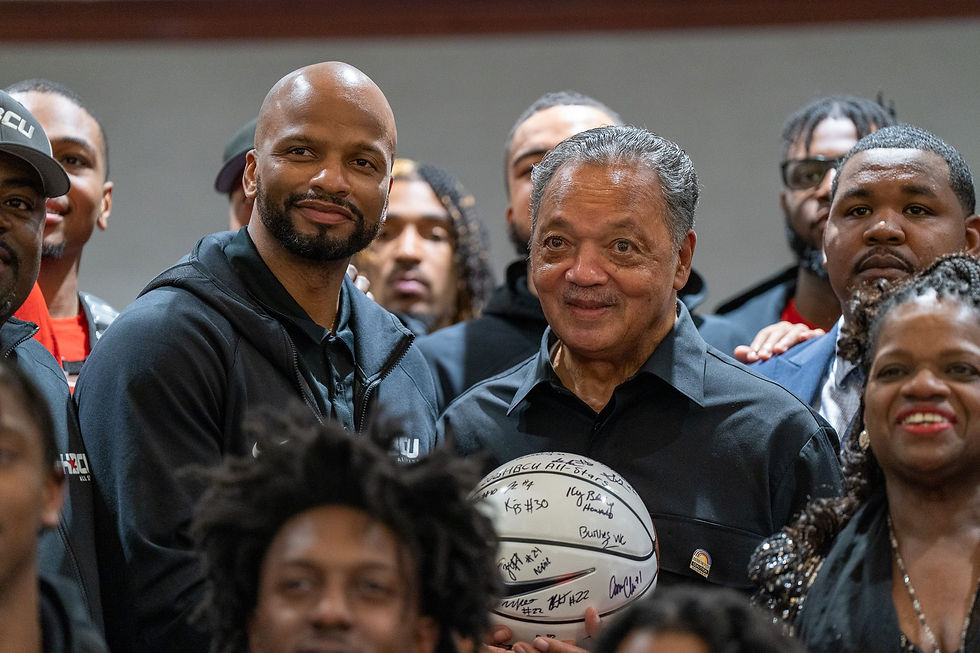 HBCU All-Stars Travis L Williams and Jesse Jackson