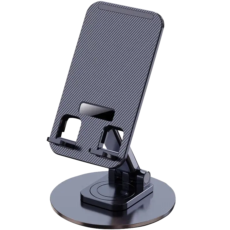 Miniature : Support de cellulaire / tablette en metal a rotation 360 degrée
