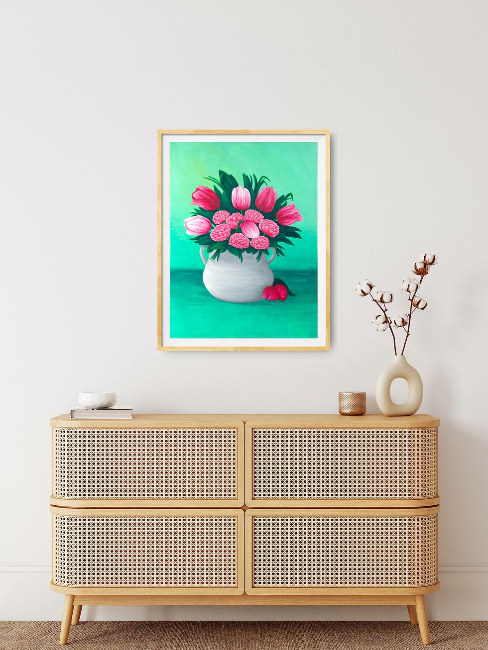 Thumbnail: Romantic Splendor | 80 x 60 cm